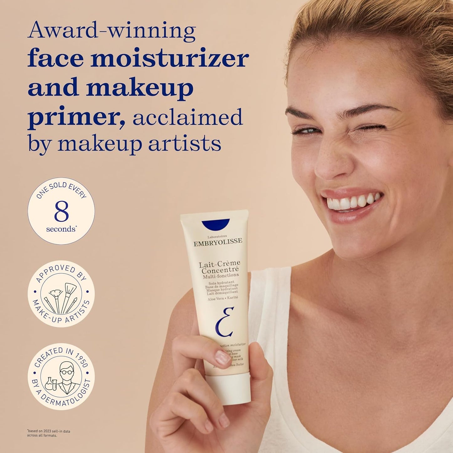 Lait-Crème Concentré, Face Cream & Makeup Primer - Cream for Daily Skincare - Face Moisturizers for All Skin Types (New Packaging)