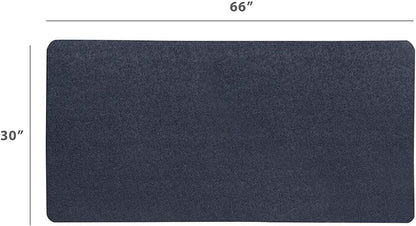 Exercise Equipment Mat for under Stationary Bike